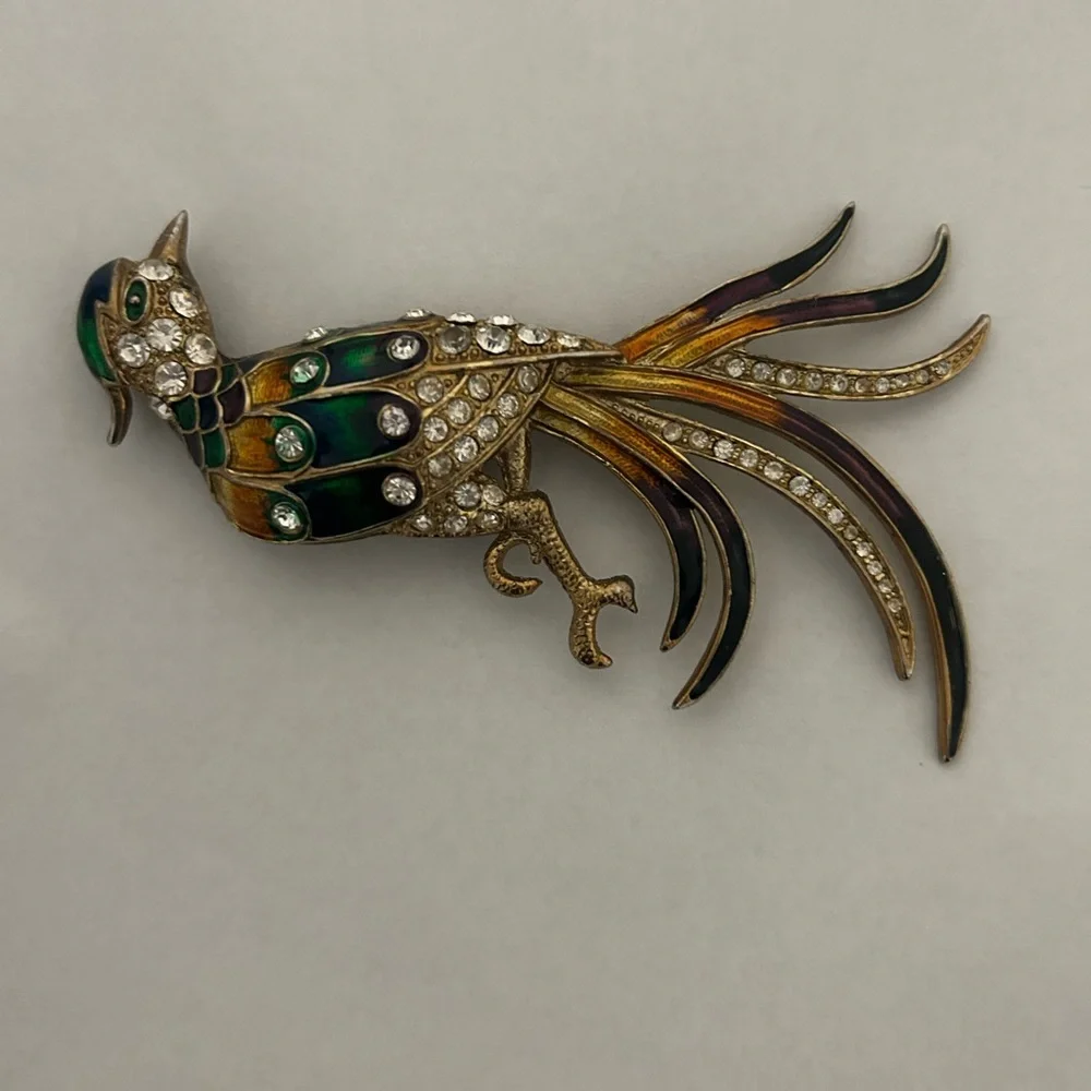 Gold and Green Fish Decor Accessory